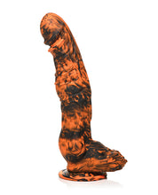Load image into Gallery viewer, Kinkies Playhouse Creature Cocks Sabertooth Silicone Dildo Side View
