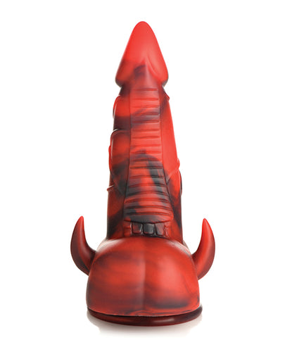 Kinkies Playhouse Creature Cocks Horny Devil Demon Silicone Dildo Front view 