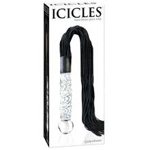 Load image into Gallery viewer, Icicles No.38-Hand Blown Glass Whip
