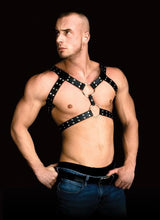 Load image into Gallery viewer, Andreas Masculine Masterpiece Body Harness
